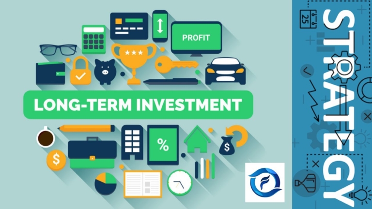 An image illustrating long-term investment plans, featuring a roadmap leading towards financial goals. It represents the strategic approach and commitment required for building wealth and achieving long-term financial security.